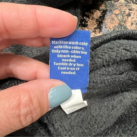 APT. 9 Shirt 1/4 Zip Fleece Lined Heathered Dark Gray Size Medium - Picture 6 of 6